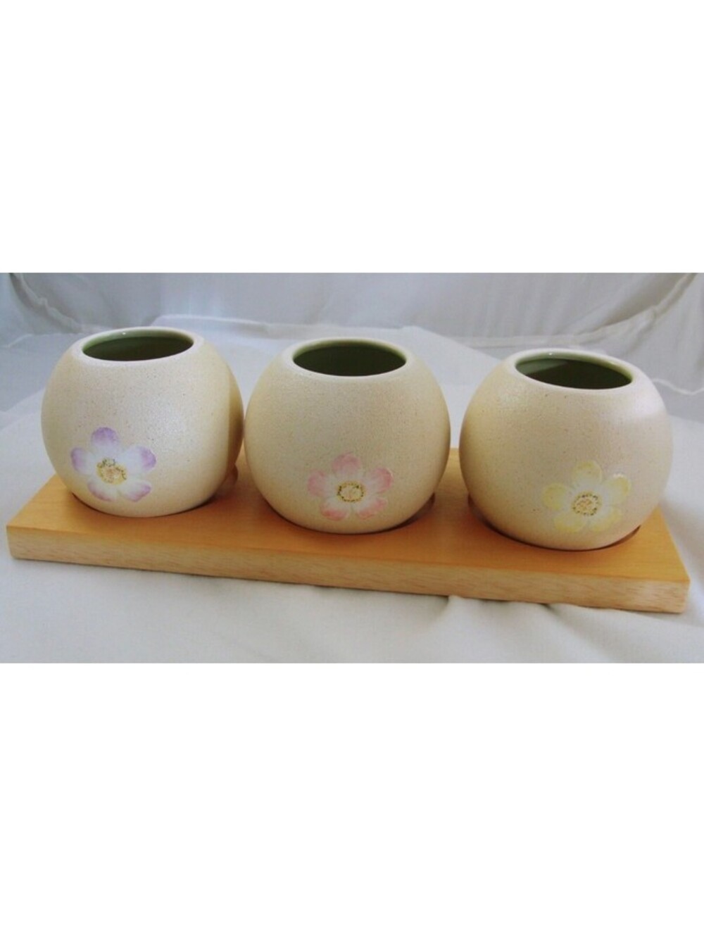 Party Life Floral Springtime Garden Globes Tea Light holders set of 3